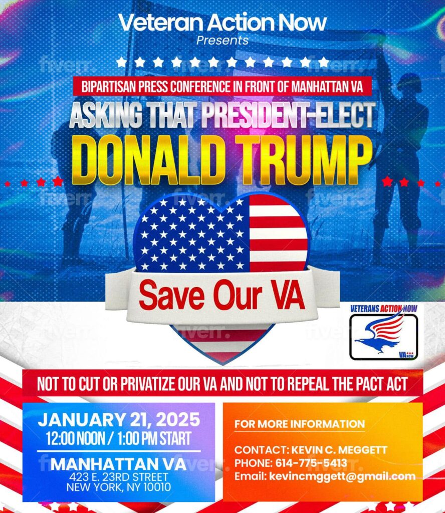 Veterans Action Now Flyer