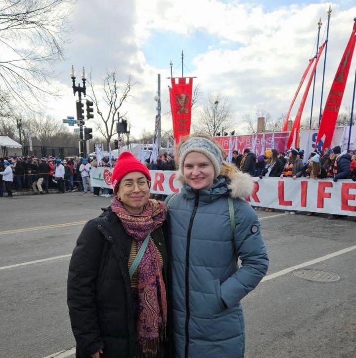 Mary the NYYRC Catholic Co Chair and Ann Marie Smetona the NYYRC Catholic Chair