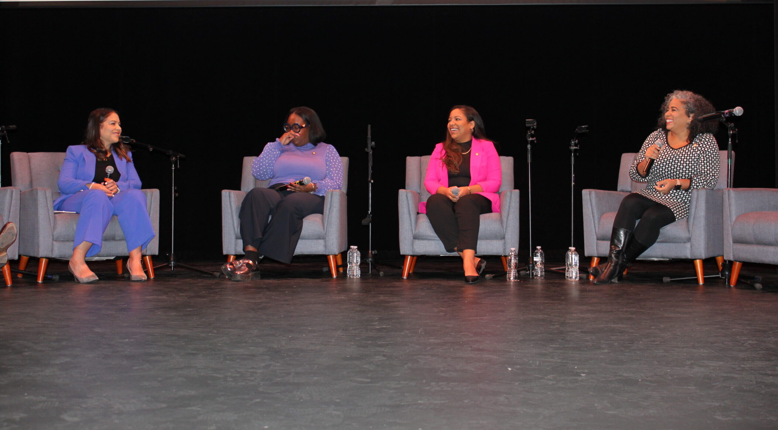 Photo by Gonzalo Duran of Elected Officials Speaking on a Panel.