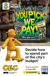 NYC Participatory Budgeting Flyer