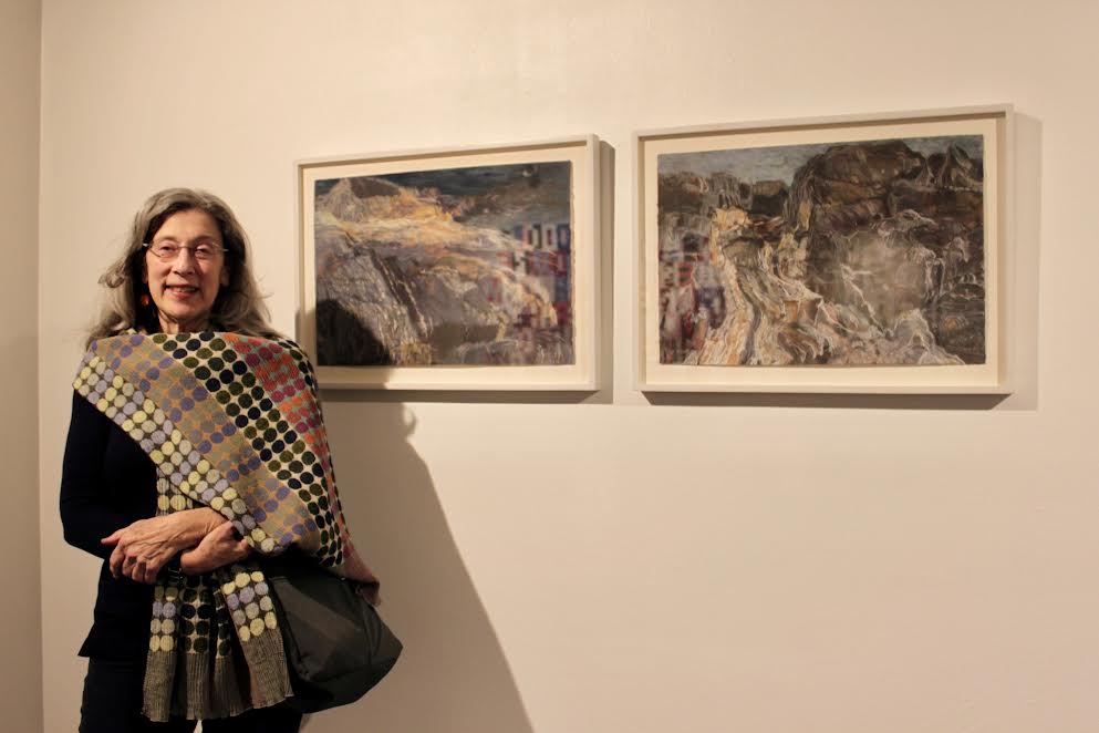 Artist Shelley Haven at the BRIO